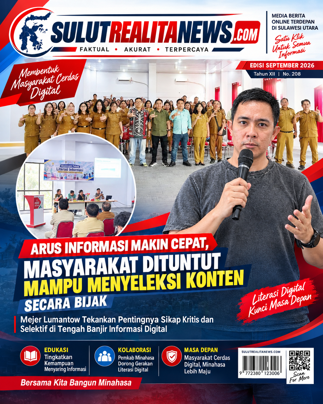 Arus Informasi Makin Cepat, Masyarakat Dituntut Mampu Menyeleksi Konten Secara Bijak